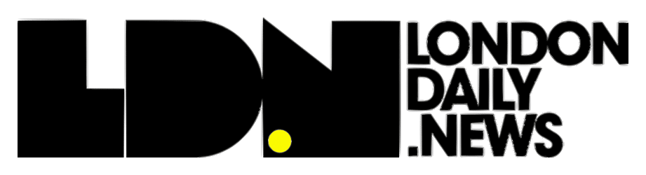Logo for London Daily News featuring the letters LDN followed by the text LONDON DAILY .NEWS and a small yellow dot.