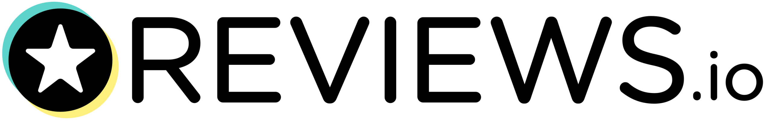 The REVIEWS.io logo, featuring a star inside a black circle followed by the text REVIEWS.io.